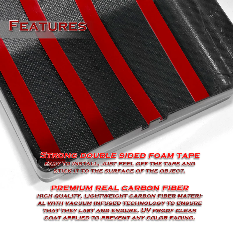 For 2008 - 2015 Mitsubishi Evolution X Engine Bay Fuse Box Cover - 2-Piece Real Carbon Fiber - Image 3
