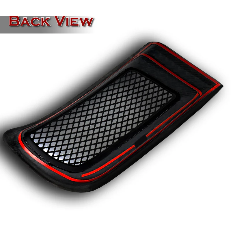 For 2008 - 2015 Mitsubishi Lancer EVO R-Style Front Bumper Side Air Duct Vents Caliper 2-pcs -Real Carbon Fiber - Image 5