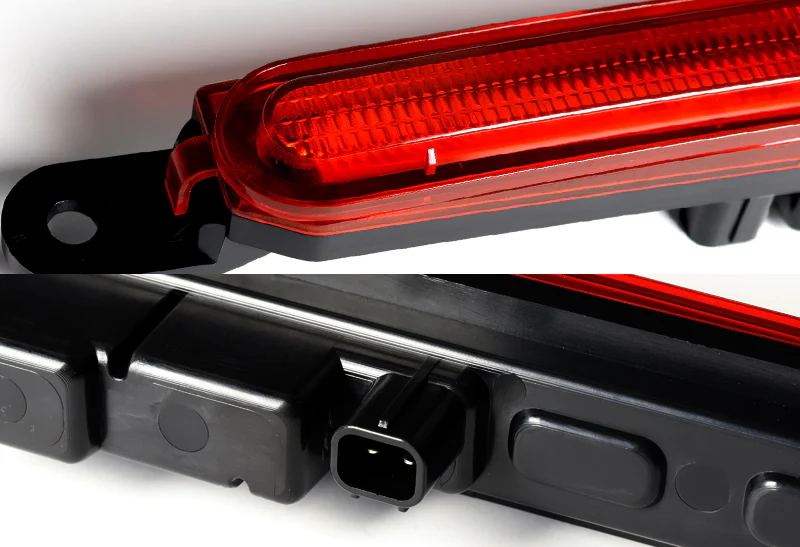 For 2008-2017 Mitsubishi Lancer EVO LED Tail Light Third 3RD Brake Light Stop Lamp -Red Lens - Image 2