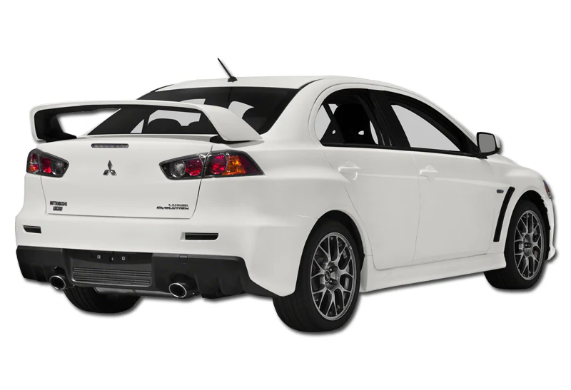 For 2008 – 2017 Mitsubishi Lancer LED JDM Rear Bumper Reflector Stop Brake Light Kit -Smoke Lens - Image 5