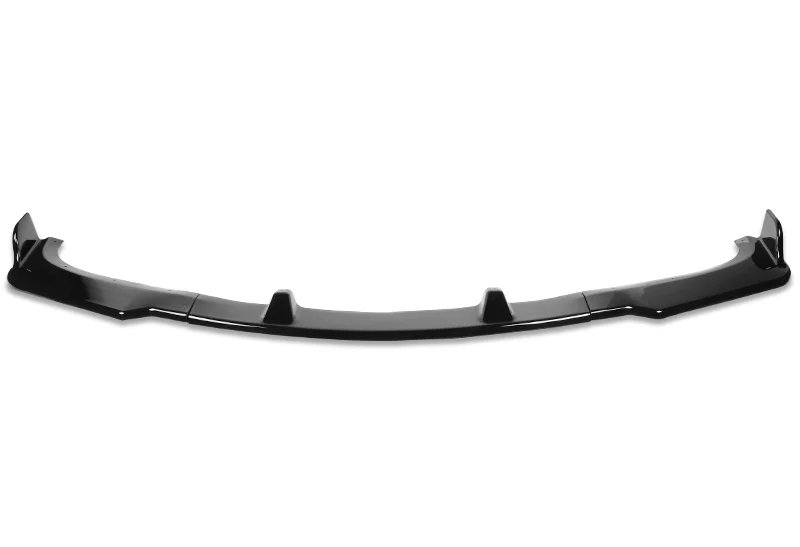 For 2009-2011 BMW E90 4DR Sedan 3-Series Painted Black Front Bumper Splitter Spoiler Lip 3PCS - Image 4