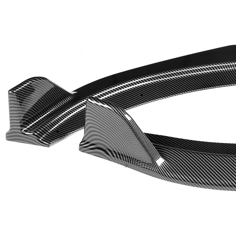 For 2009-2013 Mazda Miata MX-5 GV-Style Carbon Look Front Bumper Splitter Spoiler Lip 3PCS - Image 4