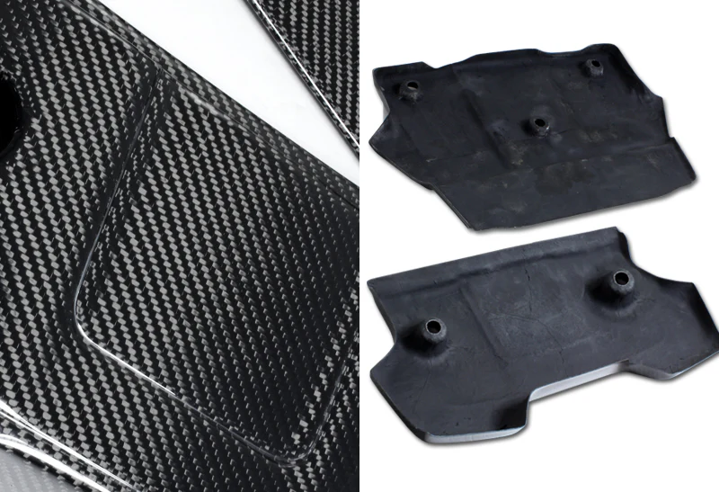 For 2009 - 2016 Nissan 370Z Z34 Light Weight Engine Cover - Real Carbon Fiber - Image 2