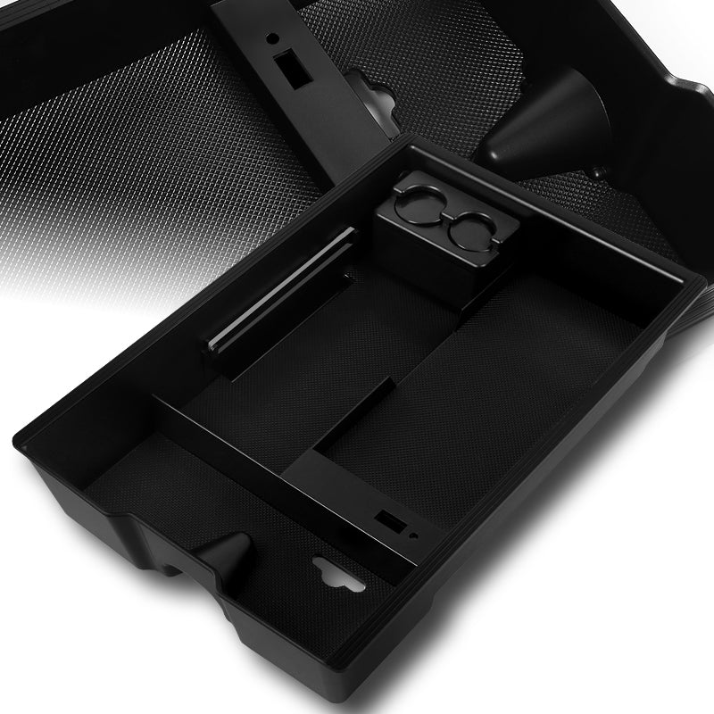For 2009 - 2018 Dodge Ram 1500 Center Console Organizer Tray Armrest Storage Box - Image 6