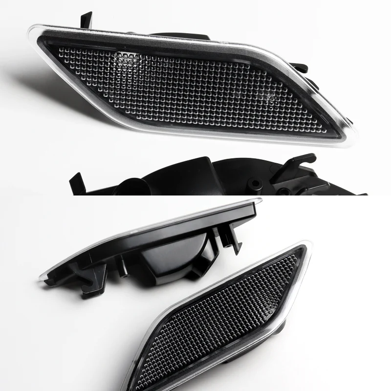 For 2010–2013 Mercedes-Benz W212 E-Class Turn Signal Front Fender Side Marker Lights -Clear Lens - Image 3