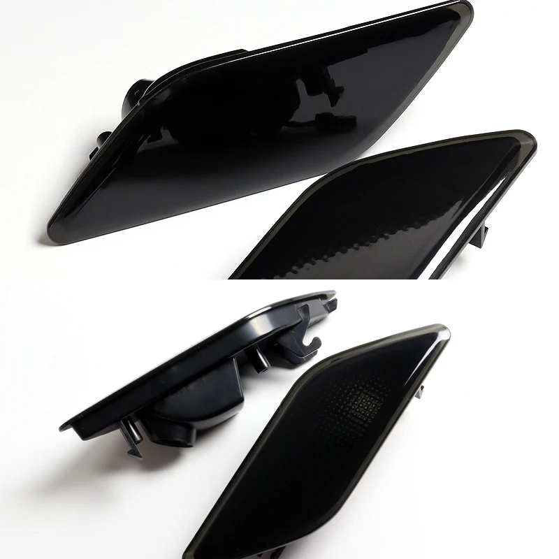 For 2010–2013 Mercedes-Benz W212 E-Class Turn Signal Front Fender Side Marker Lights -Smoked Lens - Image 3
