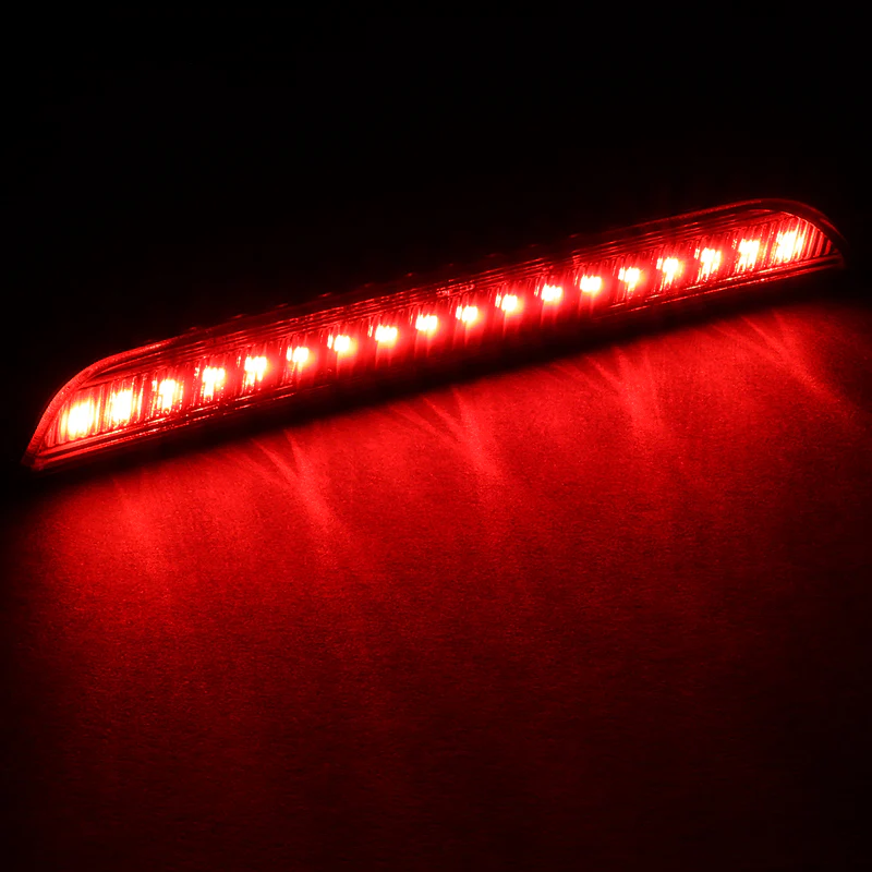 For 2010–2014 Ford Mustang Red LED Turn Signal Rear Side Marker Lights -Smoked Lens - Image 5