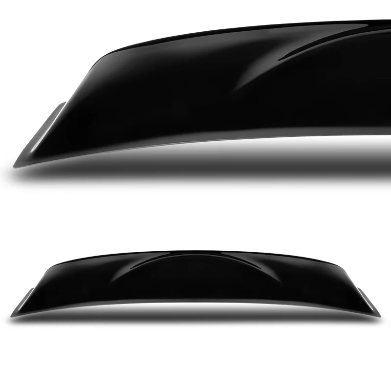For 2010-2015 Chevy Camaro Coupe Black ABS Rear Window Roof Visor Spoiler Wing - Image 2