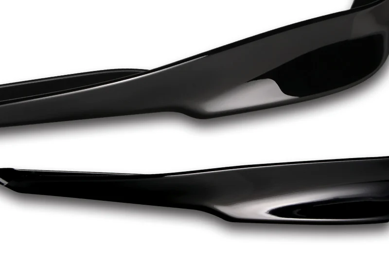For 2011-2012 Honda Accord 4-DR OE-Style Painted Black Front Bumper Aprons Lip - Image 3