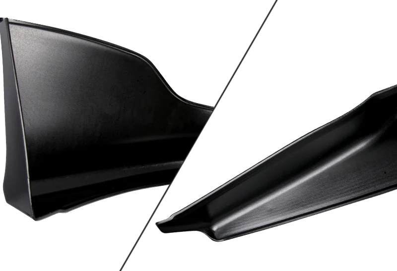 For 2011-2012 Honda Accord 4-DR OE-Style Painted Black Front Bumper Aprons Lip - Image 4