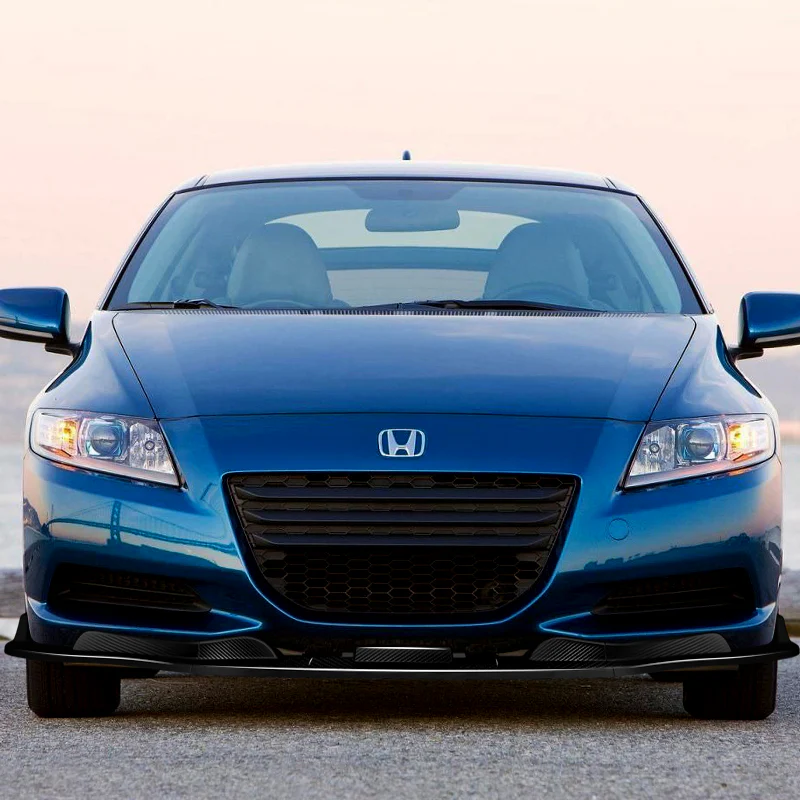 For 2011-2012 Honda CR-Z JP-Style Carbon Fiber Front Bumper Body Splitter Spoiler Lip 3PCS - Image 5