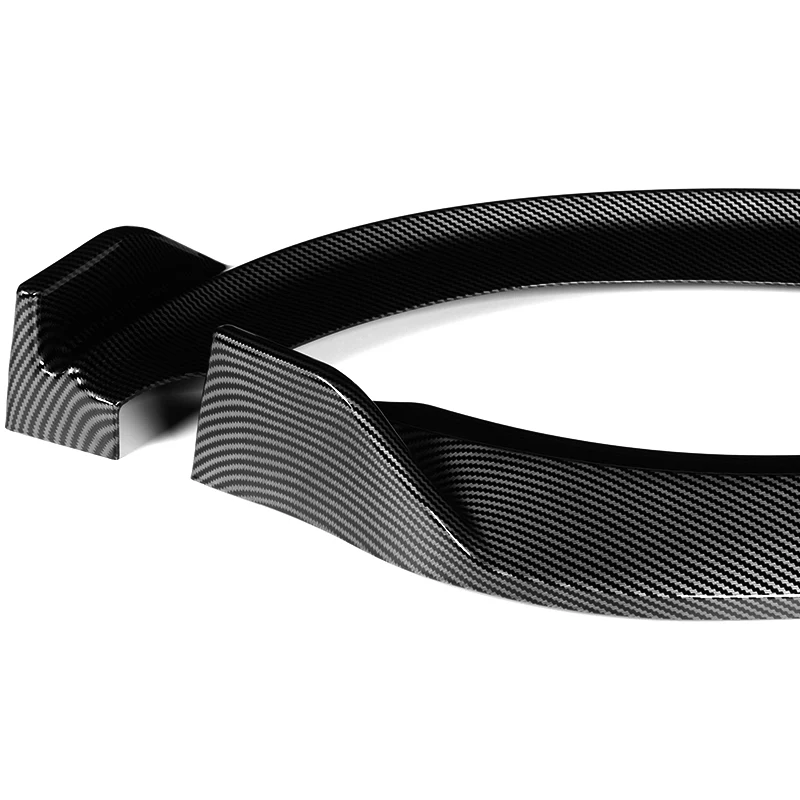 For 2011-2013 BMW 3-Series E92 E93 Coupe Carbon Look  3-PCS Front Bumper Spoiler Lip - Image 3