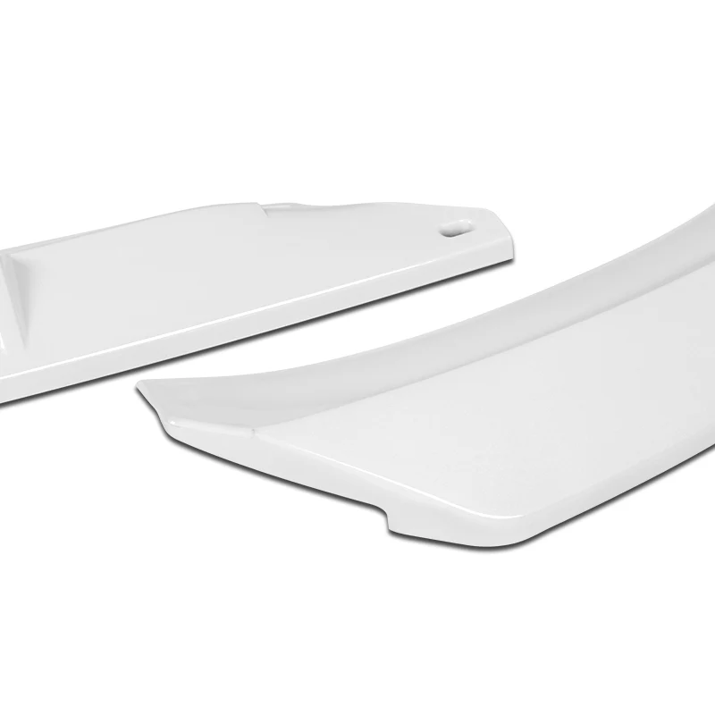 For 2011-2013 BMW 3-Series E92 E93 Coupe Painted White 3-PCS Front Bumper Spoiler Lip - Image 3