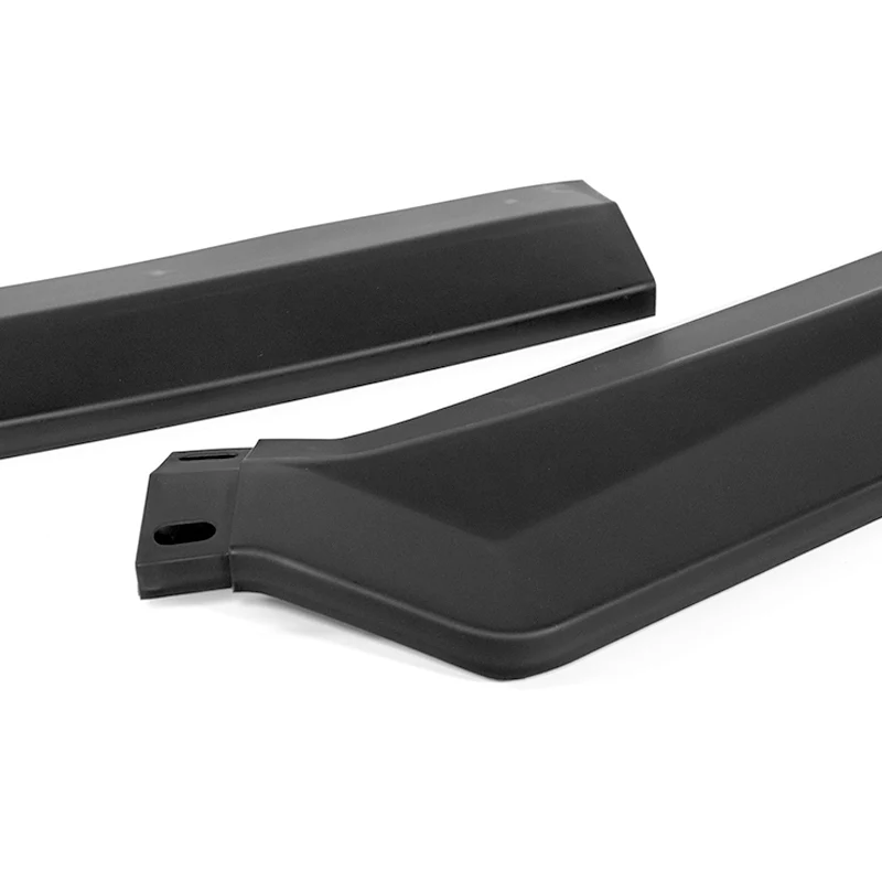 For 2011-2013 Hyundai Elantra Sedan Matte Black Front Bumper Spoiler Splitter Lip - Image 6