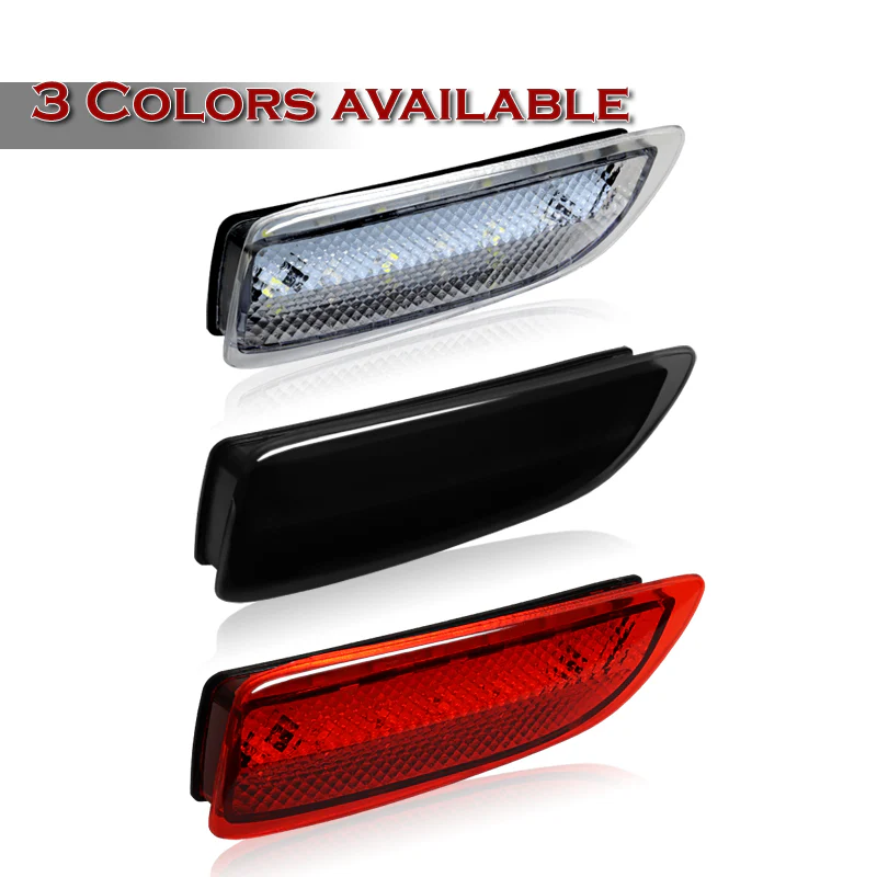 For 2011 – 2013 Lexus CT200h / Toyota Corolla LED Rear Bumper Stop Brake Light Kit -Red Lens - Image 5