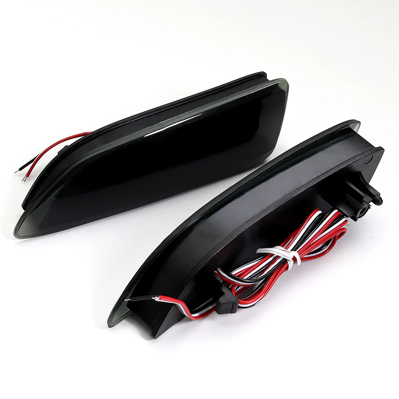 For 2011 – 2013 Lexus CT200h / Toyota Corolla LED Rear Bumper Stop Brake Light Kit -Smoke Lens - Image 2