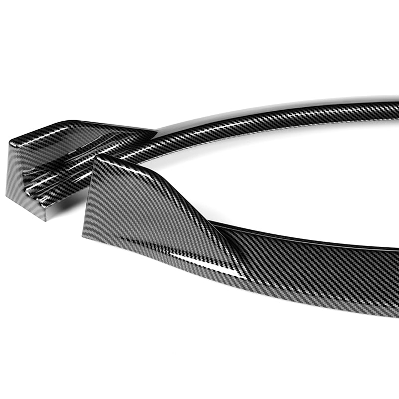 For 2011-2014 Chevrolet Cruze Carbon Painted Front Bumper Splitter Spoiler Lip  3-PCS - Image 2