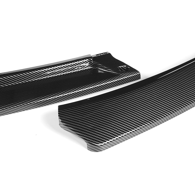 For 2011-2014 Chevrolet Cruze Carbon Painted Front Bumper Splitter Spoiler Lip  3-PCS - Image 3