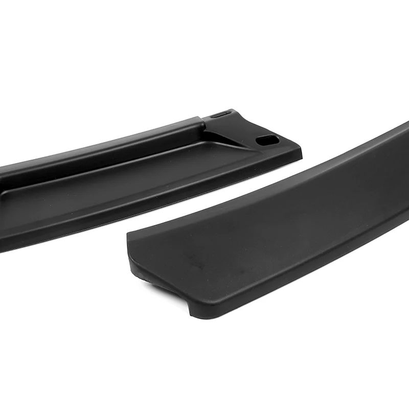 For 2011-2014 Chevrolet Cruze Matt Black Front Bumper Splitter Spoiler Lip 3-Pcs - Image 2
