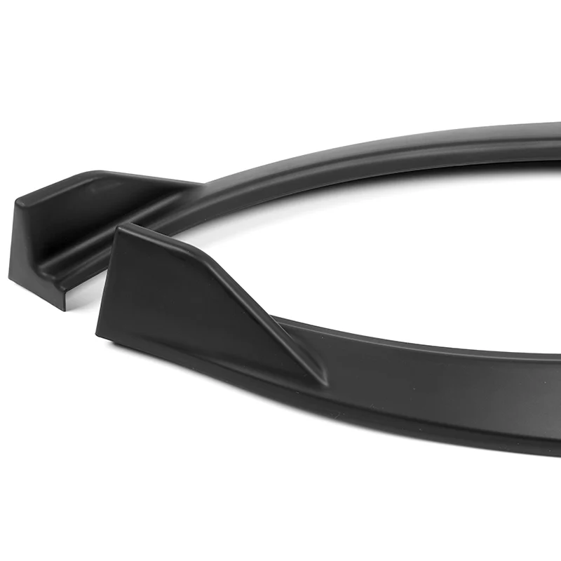 For 2011-2014 Chevrolet Cruze Matt Black Front Bumper Splitter Spoiler Lip 3-Pcs - Image 4