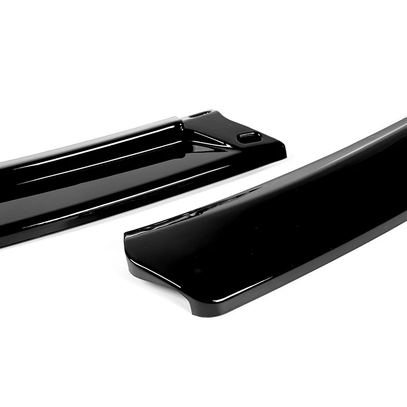 For 2011-2014 Chevrolet Cruze Painted Black Front Bumper Splitter Spoiler Lip  3-Pcs - Image 2