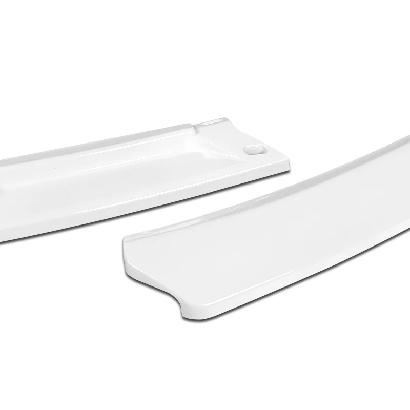 For 2011-2014 Chevrolet Cruze Painted White Front Bumper Splitter Spoiler Lip  3-Pcs - Image 3