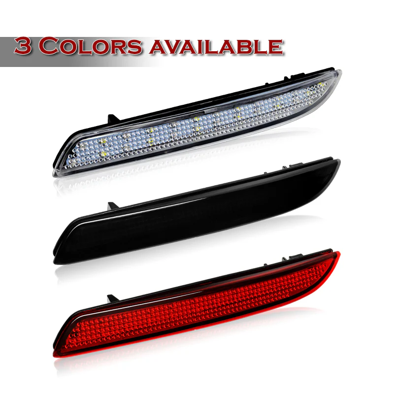 For 2011 – 2016 Honda CR-Z / CR-V LED Rear Bumper Stop Brake JDM Light Kit -Clear Lens - Image 5