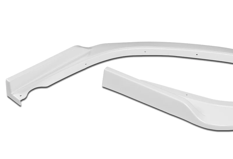 For 2011-2014 Subaru Impreza WRX STi CS2-Style Painted White Front Bumper Splitter Spoiler Lip 3PCS - Image 3