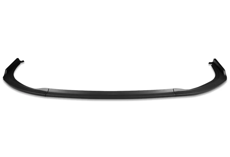 For 2011-2014 Subaru Impreza WRX STi CS2-Style Unpainted Matte Black Front Bumper Splitter Spoiler Lip 3PCS - Image 2