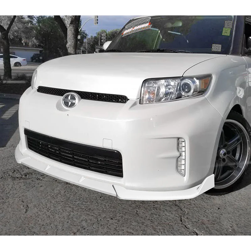 For 2011-2015 Scion xB STP-Style Painted White Front Bumper Splitter Spoiler Lip 3PCS - Image 5