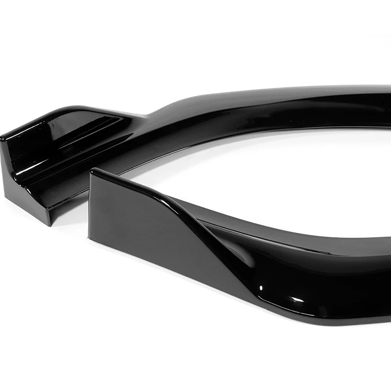For 2011-2015 Scion xB STP-Style Painted Black Front Bumper Splitter Spoiler Lip 3PCS - Image 3
