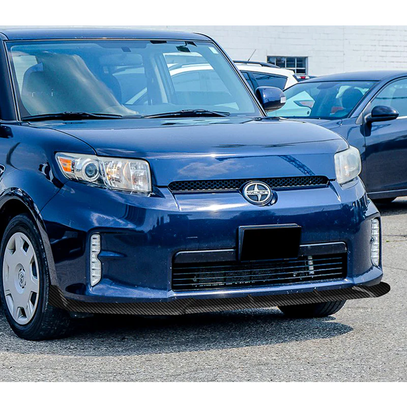 For 2011-2015 Scion xB STP-Style Carbon Look Front Bumper Splitter Spoiler Lip 3PCS - Image 5