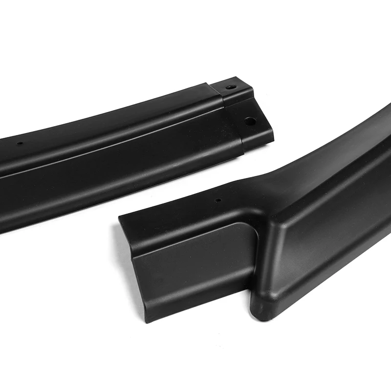For 2013-2016 Hyundai Genesis Coupe Matt Black KS-Style Front Bumper Body Splitter Spoiler Lip 3PCS - Image 2