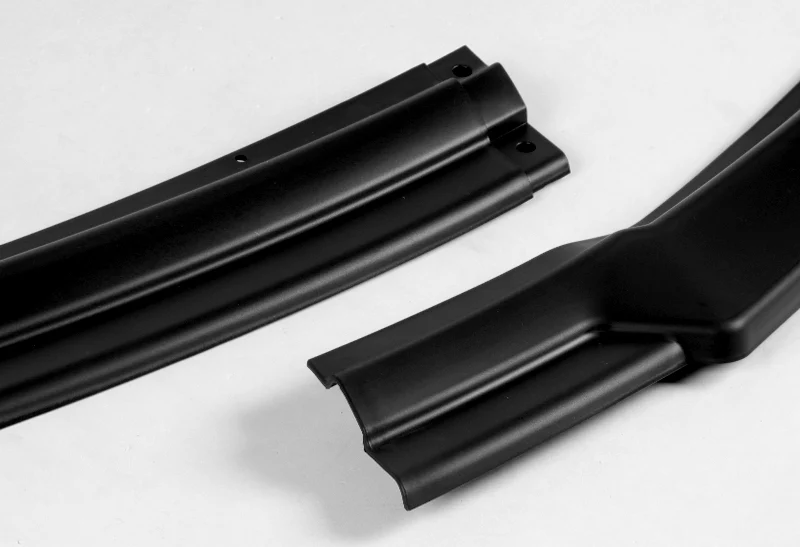 For 2011-2015 Toyota Sienna MP-Style Black Front Bumper Body Splitter Spoiler Lip 3PCS - Image 2