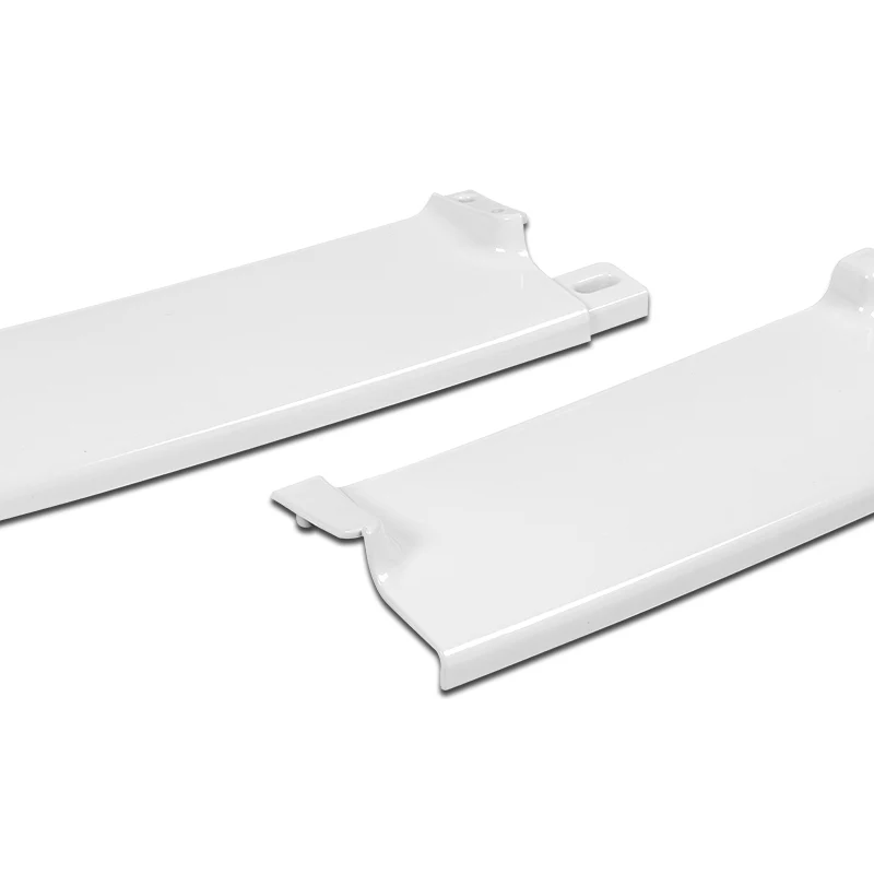 For 2011-2016 BMW F10 528i 530i M-Sport Painted White 4-PCS  Front Bumper Spoiler Lip - Image 3