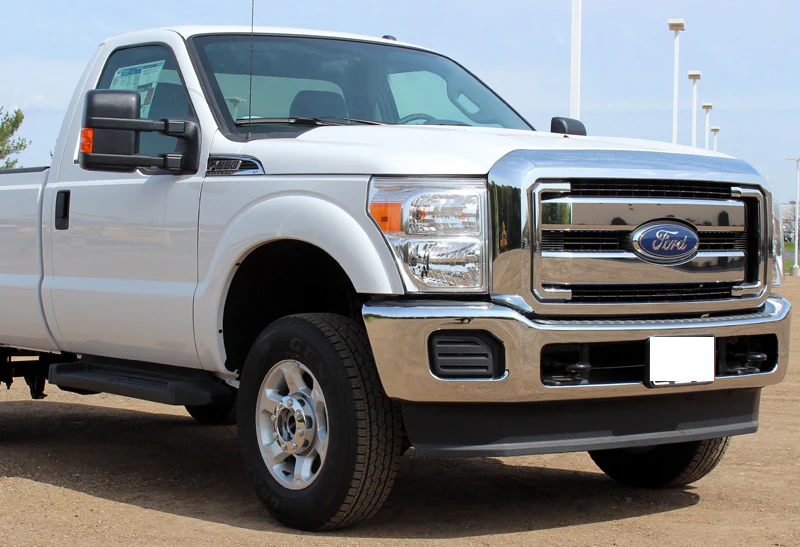 For 2011 - 2016 Ford F250 F350 F450 F550 Super Duty Front Bumper Grille Grill Outline Trim Overlay Cover -Chrome - Image 4