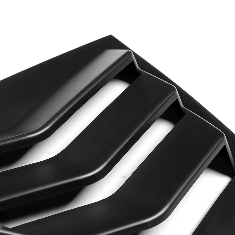 For 2011 - 2021 Dodge Charger ABS Side Window Louvers Scoop Sun Shade Covers Vent -Black - Image 2