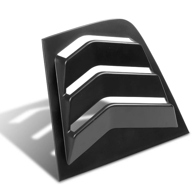 For 2011 - 2021 Dodge Charger ABS Side Window Louvers Scoop Sun Shade Covers Vent -Black - Image 3
