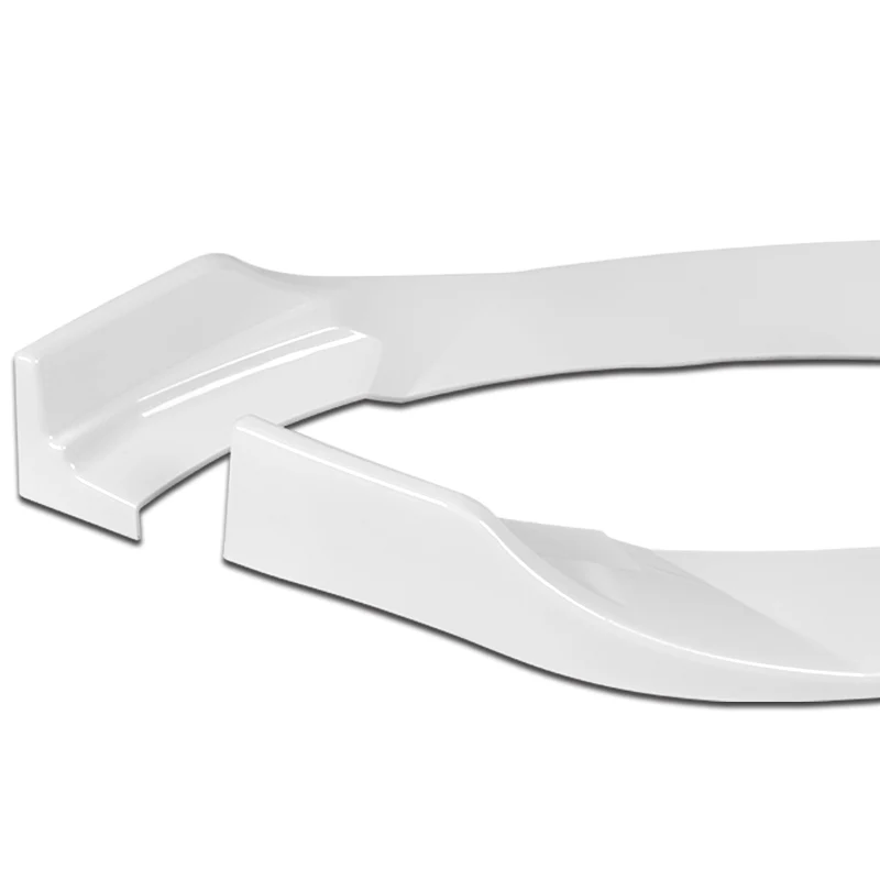 For 2012-2017 Hyundai Veloster Base 3-PCS  Painted White Front Bumper Body Spoiler Lip - Image 3