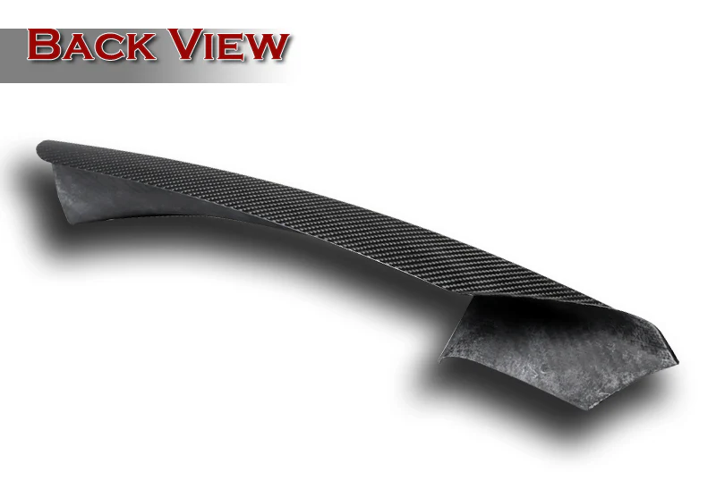 For 2012-2018 BMW 3-Series M-Sport Real Carbon Fiber Front Bumper Splitter Spoiler Lip 2PCS - Image 3