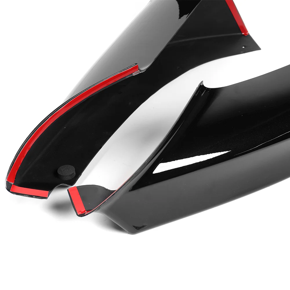 For 2012-2018 BMW 6-Series F06 F12 F13 M-Sport Front Bumper Splitter Spoiler Lip 4PCS -Painted Black - Image 6