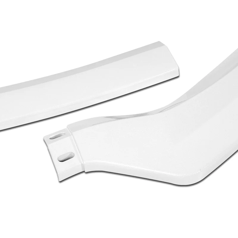 For 2013-17 Hyundai Elantra GT Hatchback 3-PCS Painted White Front Bumper Spoiler Lip - Image 2