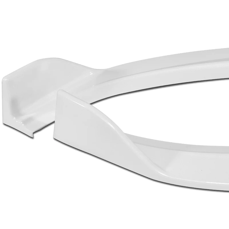 For 2013-17 Hyundai Elantra GT Hatchback 3-PCS Painted White Front Bumper Spoiler Lip - Image 3
