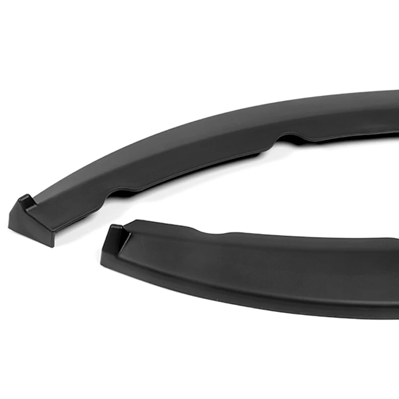 For 2013-2014 Ford Mustang GT-Style  3-PCS  Matt Black Front Bumper Body Kit Spoiler Lip - Image 3