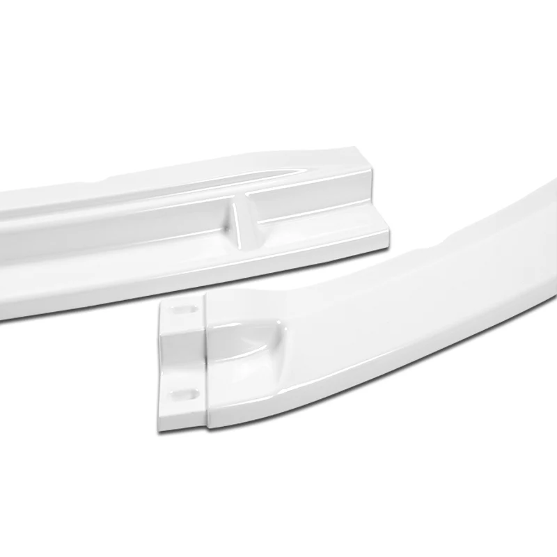 For 2013-2014 Ford Mustang GT-Style 3-PCS Painted White Front Bumper Body Spoiler Lip - Image 2