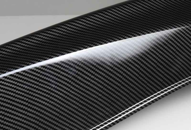 For 2013-2015 Honda Accord 4-DR Sedan HFP-Style Carbon Look Style Rear Bumper Lip Apron 2PCS - Image 3