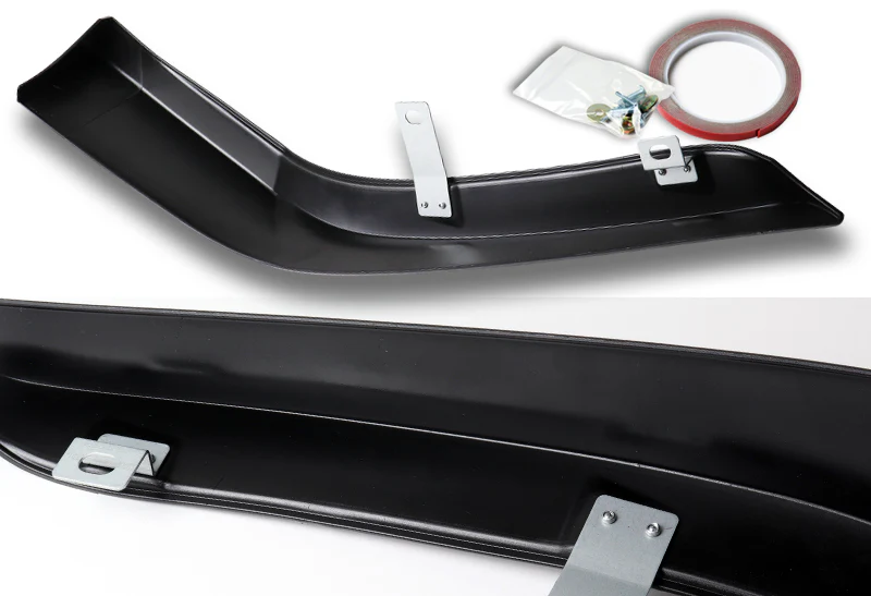 For 2013-2015 Honda Accord Coupe HFP-Style Painted White Front Bumper Body Splitter Spoiler Lip 2PCS - Image 2