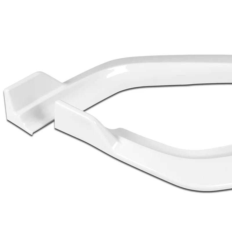 For 2013-2015 Honda Accord Coupe Painted White 3Pcs Front Bumper Splitter Spoiler Lip - Image 3