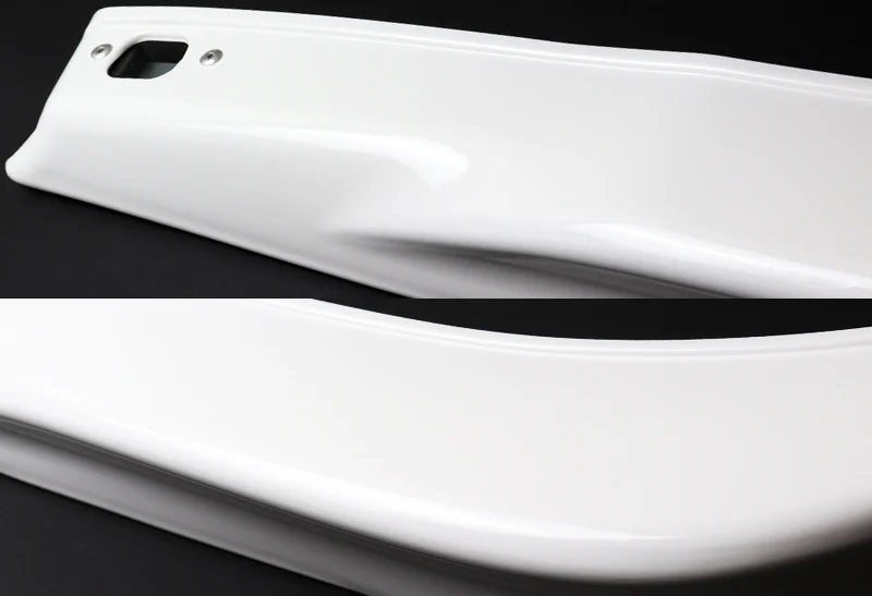 For 2013 - 2015 Honda Accord HFP-Style Front Bumper Body Splitter Spoiler Lip 2PCS -Painted White - Image 2