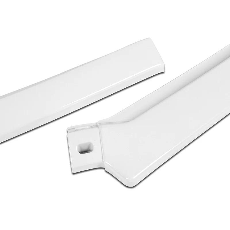 For 2013-2015 Honda Accord Sedan Painted White 3-PCS Front Bumper Splitter Spoiler Lip - Image 2